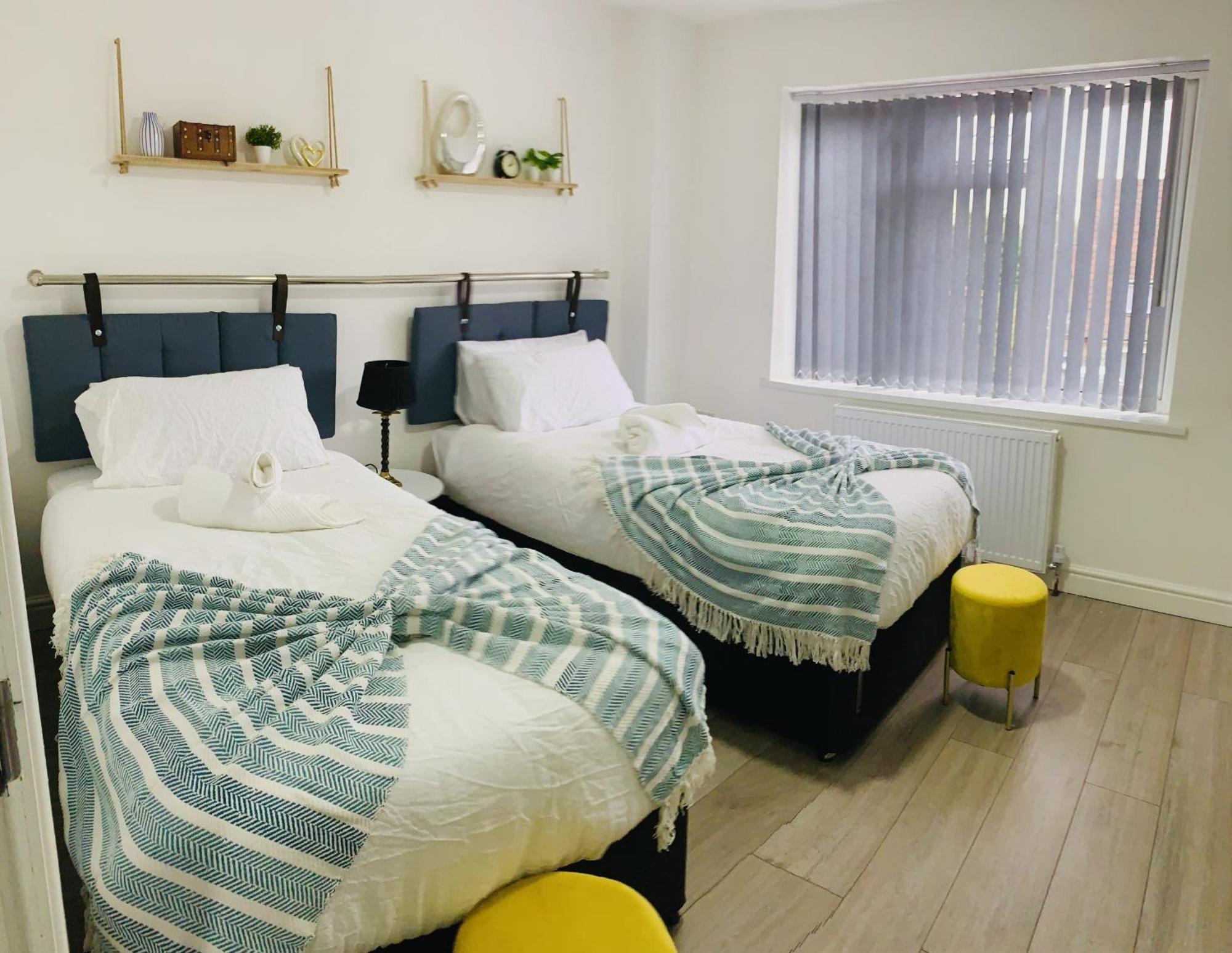 Modern & Cosy 2-Bed Apartment Near Nec, Airport & Jlr! เบอร์มิงแฮม ห้อง รูปภาพ